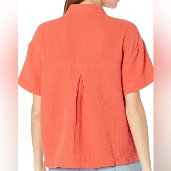 Madewell size Large lightspun beachside  button up top - Picture 13 of 13